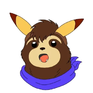 Lazy Sloth @stickersb2b