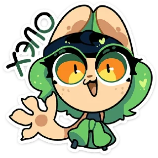 Кислая Киса от @TgSticker