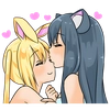 Лучшие подруги @Nyasticks