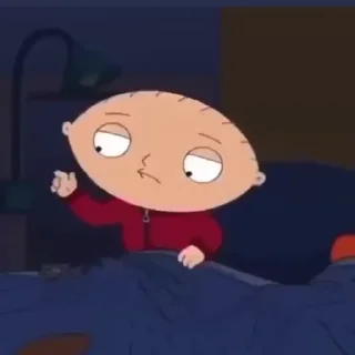 'Little Stewie | @iStickerLand,