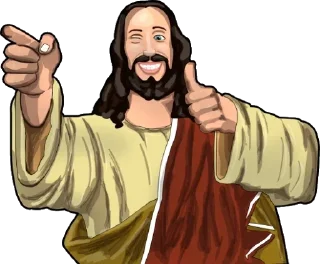 Jesus Funny @stickersb2b