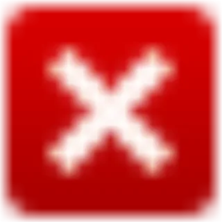 ❌