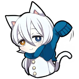 Белый котёнок @colored_emotions
