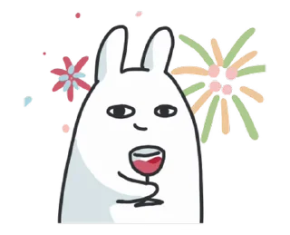 Bunny @CenterOfSticker