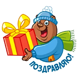 Зимний Мишка