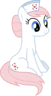 @mlpstickers Nurse Redheart pack