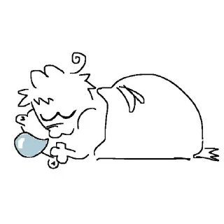 😴