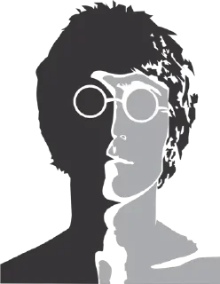 Beatles i Love You @stickersb2b