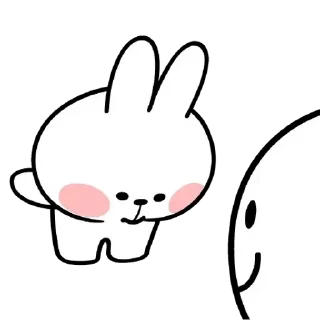 Spoilet Rabbit @SbornikStickers