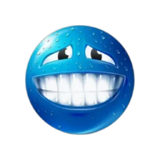 Blue Ball @stickersb2b