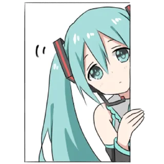 HATSUNE MIKU mikuSticker @Nekosticker