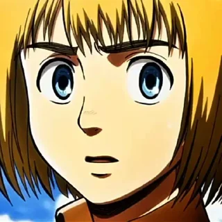 Armin arlert || by : @stickerrpwxsn