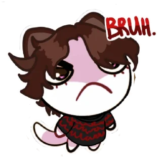 😾