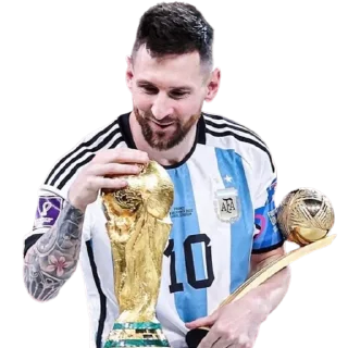 Lionel Messi @Stickersey