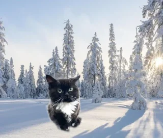 ❄