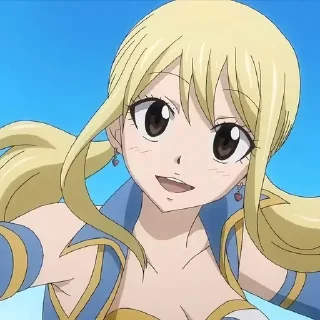 Люси @anime_stickerr