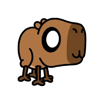 Capybara @stickerstgrm
