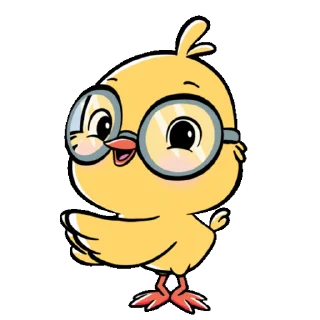 Chick by @stickerstgrm