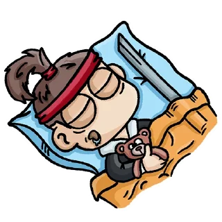 😴
