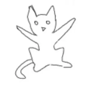 😾