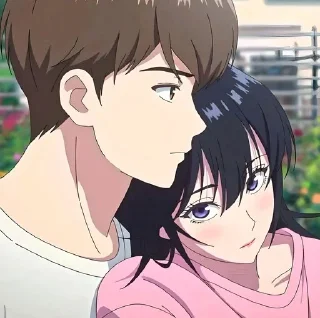 Ли шия @anime_stickerr