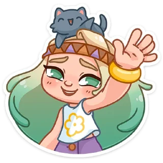 Ромашка • @TgSticker