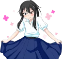 Bellezza Felutia in school uniform :: @line_stickers