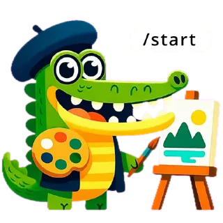 Doodle Gator - @DoodleGatorBot