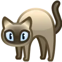 Scared Cat @ADstickers