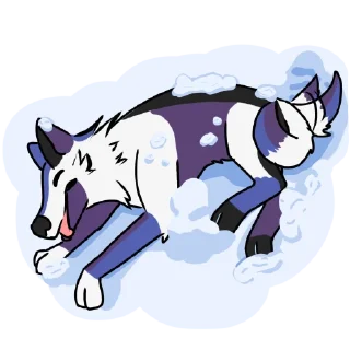 ❄