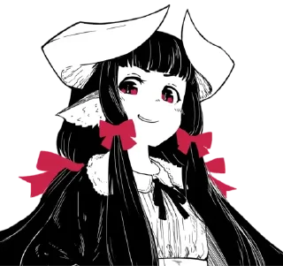 Horned girl (jaco) @Anak_kucing_stiker