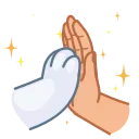 ✋