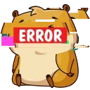 Animated Msg Warning Error Emos Chat