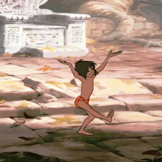 Mowgli @stickerstgrm