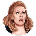 Adelemojis (by @xzawesart)