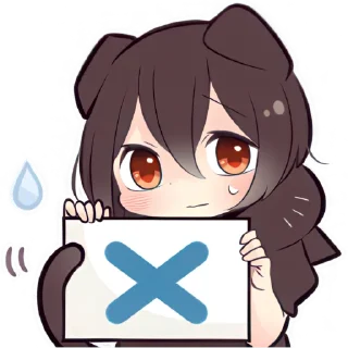❌