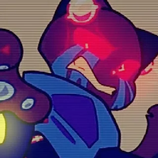 😾