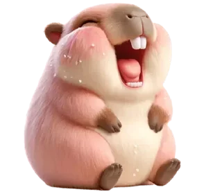 Kapi Capybara @SbornikStickers