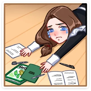 😭