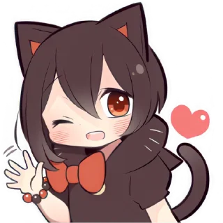 Чёрная киса @Nyasticks