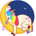 Rainbow Unicorn @stickersb2b