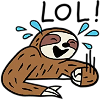 Sloth @stickersb2b