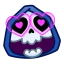 Reaper Skull Emoji от @TgSticker