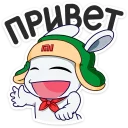 Кролик Mi Rabbit @TgSticker