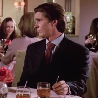 Patrick Bateman - American Psycho by @michaelgotsomestickers