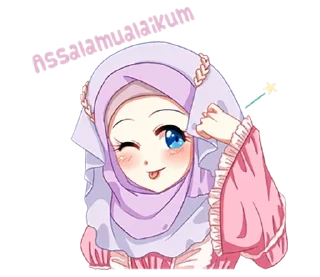 Hijab Princess (@TgSticker)