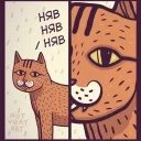 😼