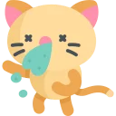 😿