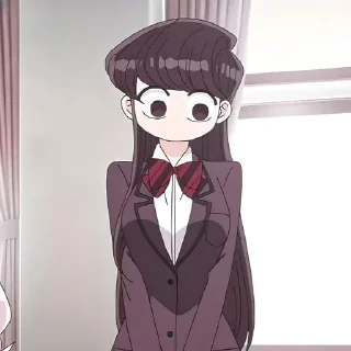 Коми сан @anime_sticks