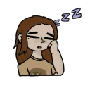 😴